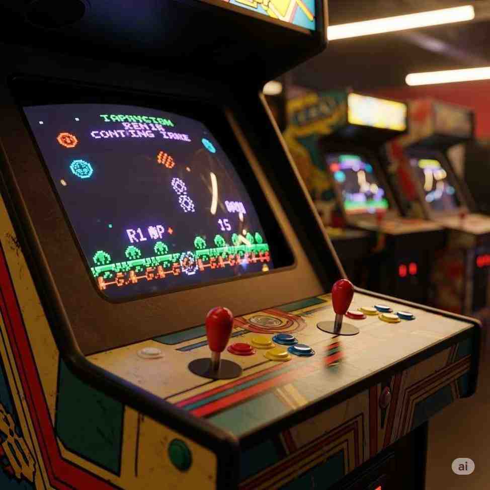 Classic arcade machine